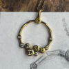 0.58ct Yellow Sapphire Bamboo Bubble 18ct Yellow Gold Necklace