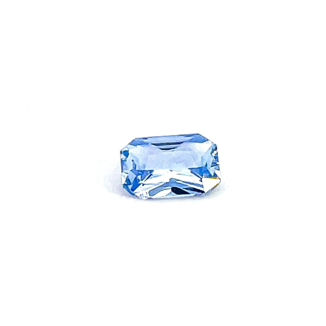 0.85ct Octagon Blue Sapphire Loose Gemstone