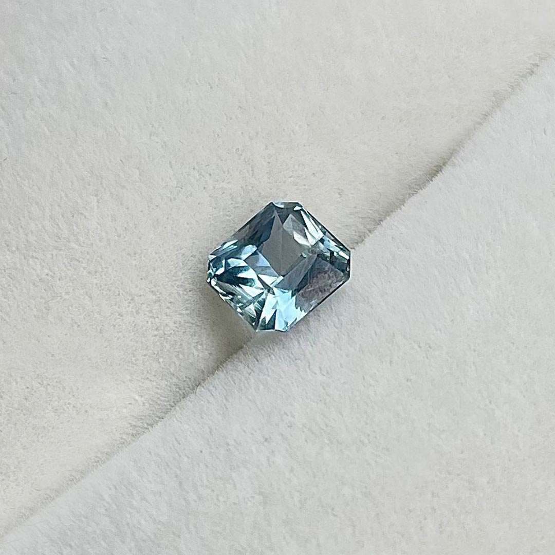 1.21ct Teal Octagonal-Mixed Sapphire