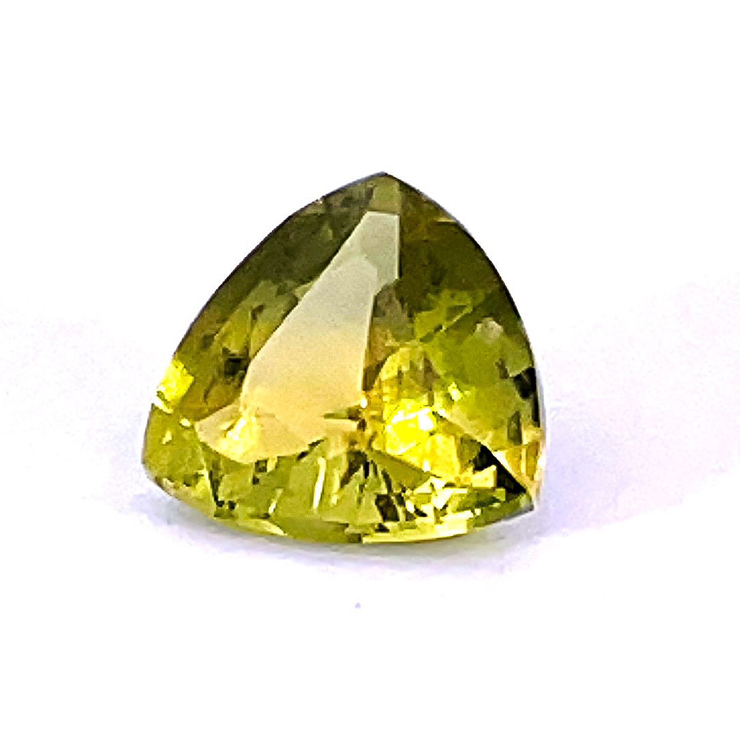 1.81ct Triangle Green Sapphire Loose Gemstone