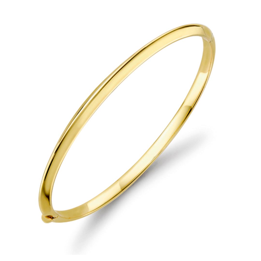 9ct Yellow Gold Classic Bangle