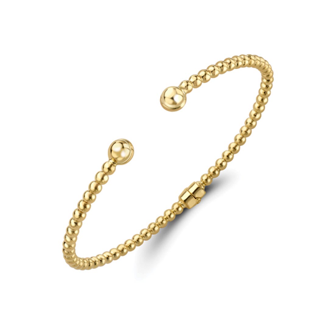 9ct Yellow Gold Torque Bangle