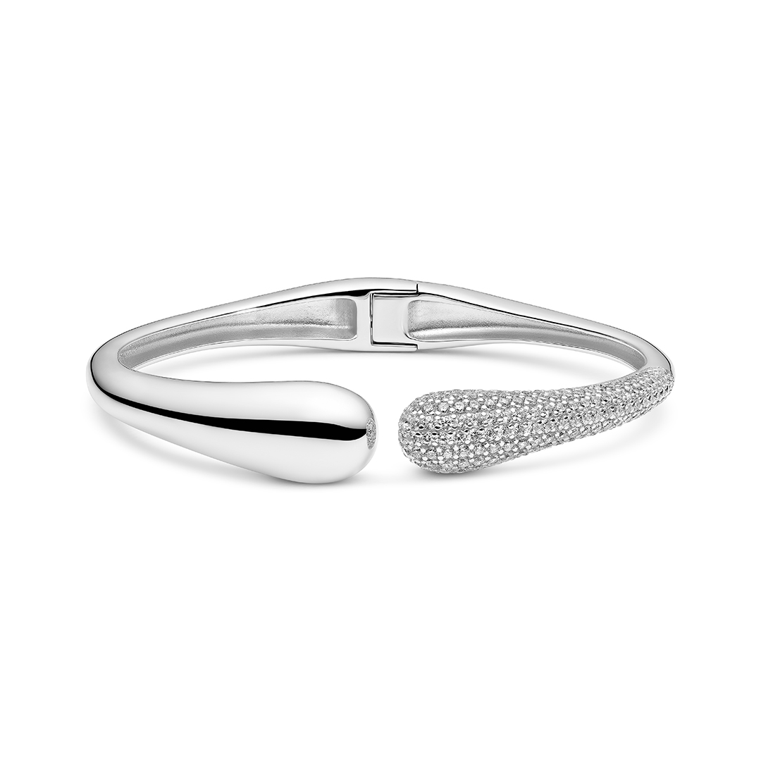Sif Jakobs Goccia Bangle Rhodium