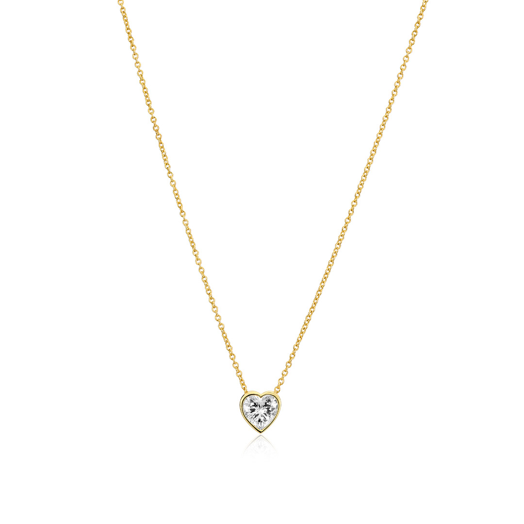 Sif Jakobs Halskæde Amorino Necklace 18ct Yellow Gold