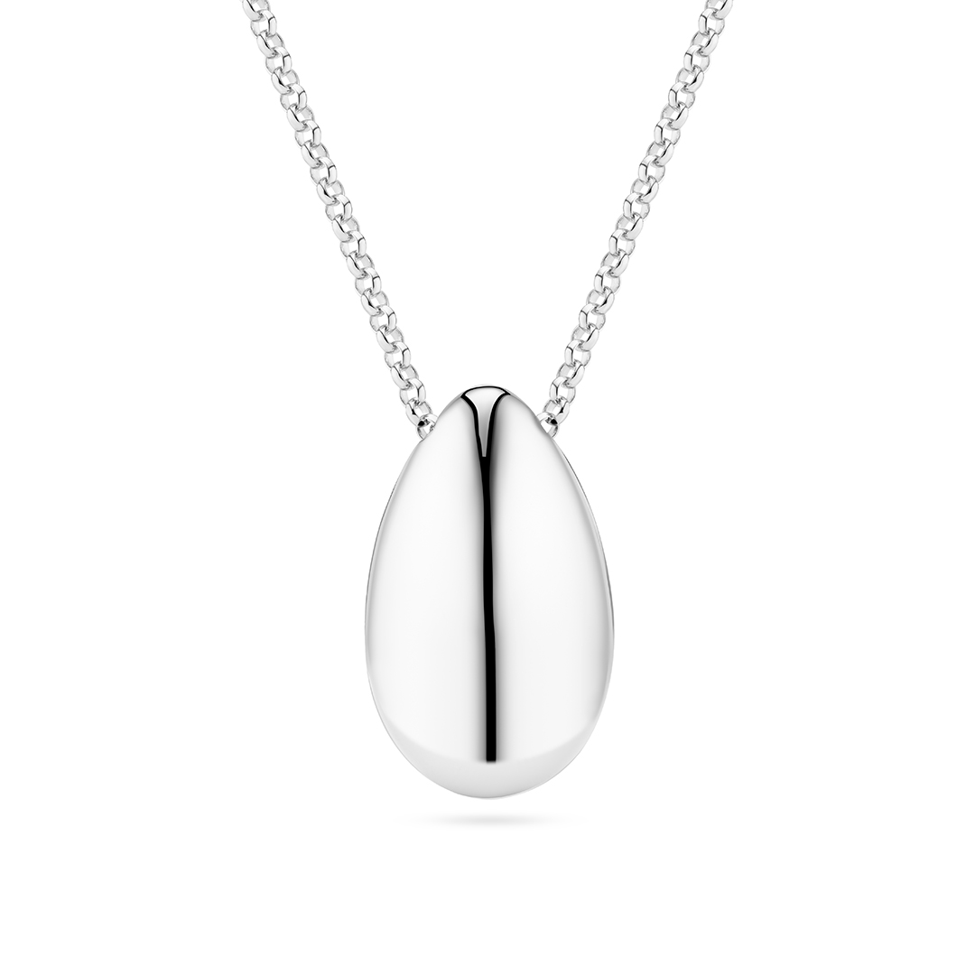 Sif Jakobs Halskæde Goccia Grande Necklace Rhodium