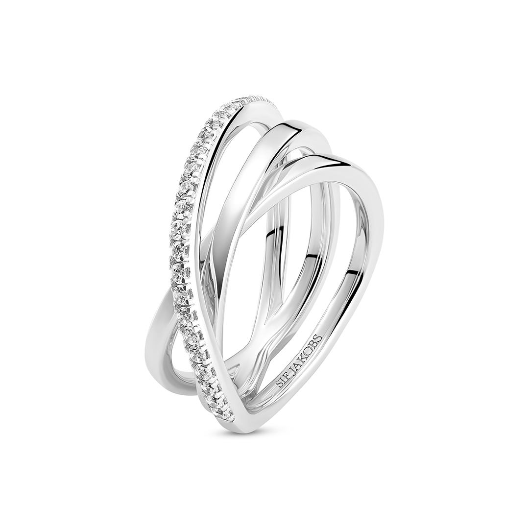 Sif Jakobs Spirale Ring Rhodium