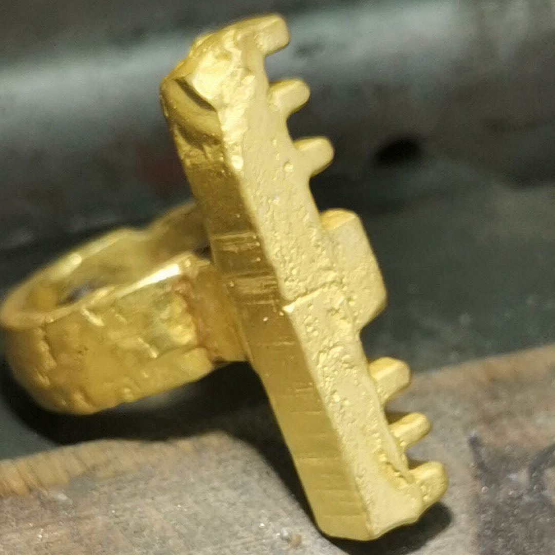 The Winter King 22ct Gold King Ring The Winter King 22ct Gold King Ring